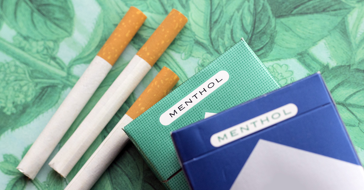 menthol background