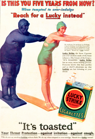 Lucky Strike ad